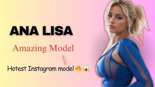 ANA LISSA AMERICAN MODEL AND SOCIAL MEDIA  INFLUENCER |||  HOT INSTAGRAM MODEL