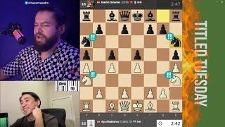 СКУФСКИЙ КОНЬ! // CM ИЛЬЯ CHESS RAY vs FM МАКСИМ ОМАРИЕВ #chess