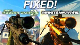 HUGE UPDATES TO CALL OF DUTY PC! | Steam MW2 and Infinite Warfare FIXED?!
