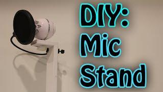 DIY Microphone Stand -{Blue Snowball}-