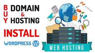 How to buy domain and hosting, And Install Wordpress in Cpanel of Namecheap Account