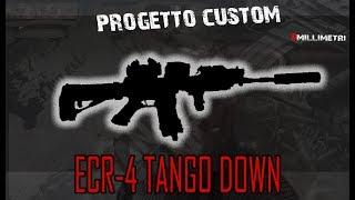 -PROGETTO CUSTOM- ECR-4  ( M4 ) TANGO DOWN [ 6millimetri Softair Shop ]