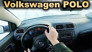 2014 VOLKSWAGEN POLO POV TEST DRIVE | Тест драйв от первого лица