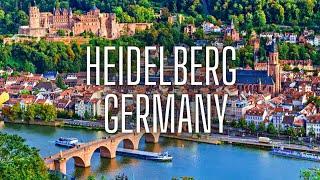 Heidelberg, Germany - Walking Tour  | One of the Most Beautiful Cities in Germany | 4K