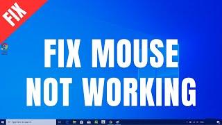 How To Fix Mouse Not Working in Windows 10