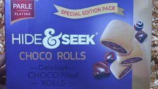 Parle Hide & Seek Choco Rolls / Delicious Choco Filled Rolls/ Special Edition Pack /Choco Rolls