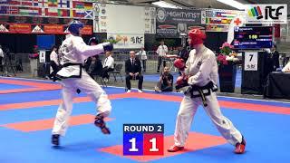 World Championships Germany 2019: Sparring Male -78kg SEMIFINAL:  Norway /  Finland