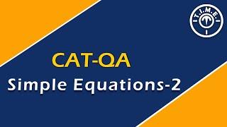 CAT-QA Simple Equations-2