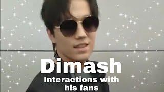 Dimash's interactions with his fans (Dears️)