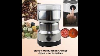 Penggiling Elektrik Multifungsi Kopi dan Bumbu   Electric Grinder 150W ONE TWO CUPS