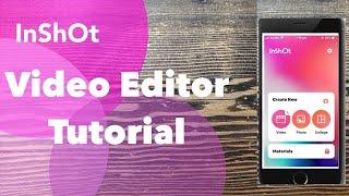 InShot Video Editor How to Remove  Audio From  Video Clip [English]