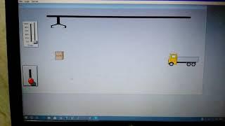 Crane operator in SCADA by using switch n slider