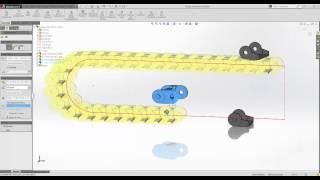 SOLIDWORKS 2015 - Chain Component Pattern