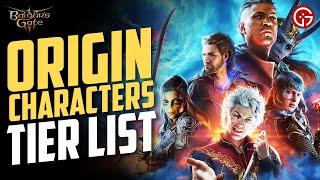 Baldur’s Gate 3 Best Origin Characters Ranked | BG3 Origin Characters Tier List