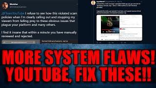 The Appeal & Review System Is TRASH! More YouTube Flaws EXPOSED!