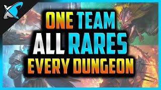 ONE TEAM... *ALL RARES*...ALL DUNGEONS ?! | Challenge for everyone! | RAID: Shadow Legends