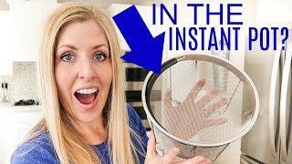 3 EASY Instant Pot Recipes to Make in a Steamer Basket - Perfect for Beginners