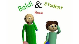 Baldi & Student Race / race at school with Baldi █ Baldi's Basics – mods █