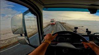 POV Truck Driving Volvo FH540 Trip to Bergen part 11/11 FINAL!!! HARDANGERVIDDA Norway Truck Driving