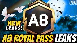 A8 ROYAL PASS // 1 TO 100 RP REWARDS // ACE 8 ROYAL PASS LEAKS ( A8 ROYAL PASS PUBG MOBILE/BGMI )