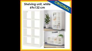  FLYSTA Shelving Unit 69cm x 132cm TV Rack Book Shelf (IK027)