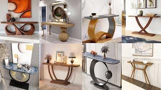 70+ Modern Console Table Design 2024 Entryway Home decorating for Console Table Design Home Decor