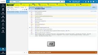 Alma February 2023: Alt Key Shortcuts for Metadata Editor Menus