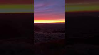 Sunrise over Mam Tor after a windy wild camp #sunrise #peakdistrict #wildcamp #camping