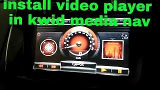 Renault kwid: how to install video player in 3 minutes (easy tips)