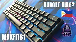 FANTECH MAXFIT61 - PINOY BUDGET CUSTOM MECHANICAL KEYBOARD | Tagalog - PH