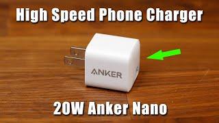 20W Anker Nano - High Speed Charger for your iPhone 12 or Galaxy Smartphone (w/ Discounts)