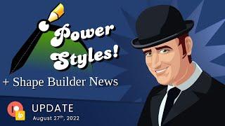 Shape Builder and Power Styles - Inkscape Update 27th Aug 2022