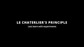 Le Chatelier's Principle | Experimental Demonstration | Science Fun Club