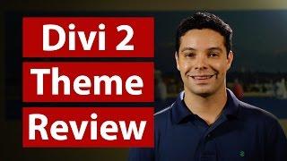 Divi 2 Website Builder For Wordpress Theme Review