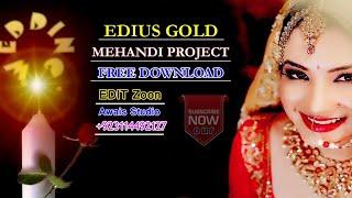 EDIUS || Mehandi Project Mehandi Rang Laye | By Awais Studio