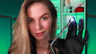 ASMR Shady Doctor Measuring your Face against Your will.  Personal Attention