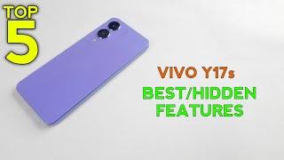 Vivo Y17s Top 5 Best/Hidden Features | Secret Tips And Tricks Of Y17s