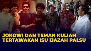 Momen Jokowi dan Teman Kuliah Tertawakan Isu Ijazah Palsu