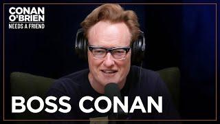 Ted Danson Calls Conan His “Boss” | Conan O'Brien Needs A Friend