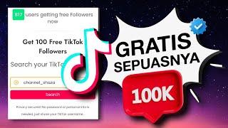 Gratis SepuasnyaCara Menambah 1000 Followers Tiktok Gratis Permanen 2024