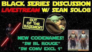 Star Wars Black Series Discussion LIVESTREAM w/ Sean Solo8 - New Kenobi Figures, Codenames