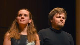 Polina Rendak & Mikhail Dubov play Medtner - Russian Round Dance (Cape Town, 2018)