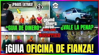 NUEVA OFICINA De FIANZAS GTA5 Online! GUIA DE DINERO! ¿VALE LA PENA? PAGOS, TIPS... | GUIA COMPLETA