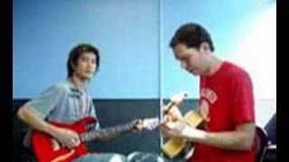 Nelson Ng Guitar Jam with Paul Gilbert (Part 1)