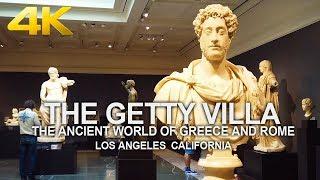 LOS ANGELES - The Getty Villa Museum, Los Angeles, California, USA, Travel, 4K UHD