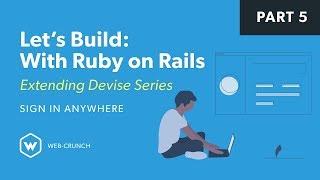 Sign In Anywhere with Devise - Ruby on Rails