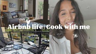 New Airbnb | Cook with me