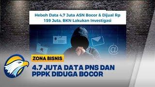 Heboh Data 4,7 Juta ASN Bocor dan Dijual 159 Juta, BKN Lakukan Investigasi - [Zona Bisnis]