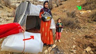 Mina, the mother of resilient nomads: A story of help and life in tents and caves