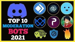 Best Discord Moderation Bots To Use In Your Server | Top 10 Bots | 2021 Tutorial